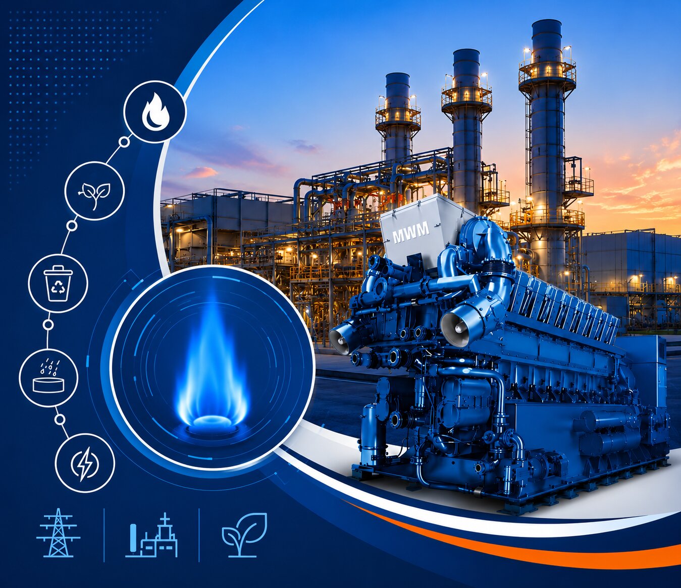 Energy Applications for Flare Gas Power Systems 