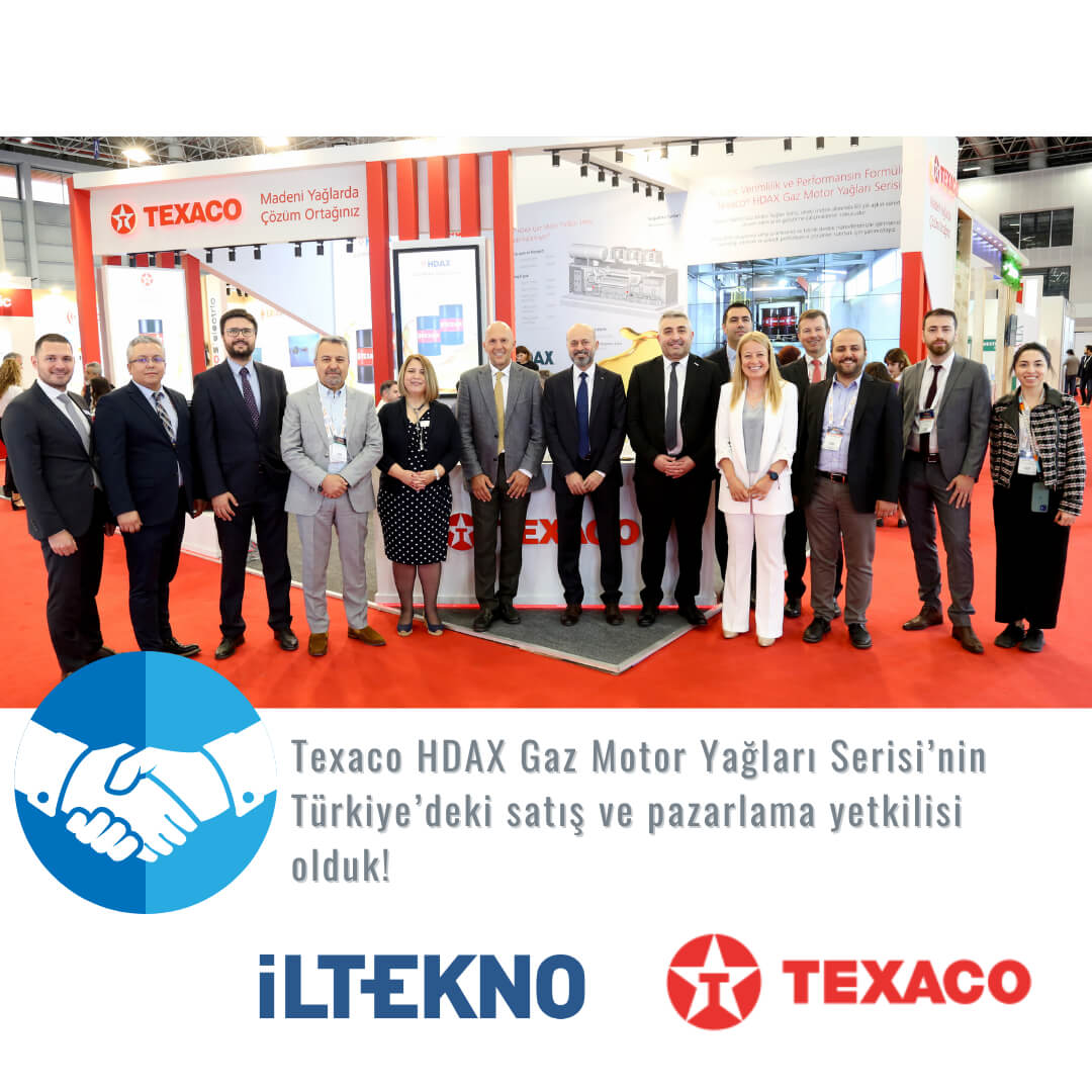 Küresel madeni yağ markası Texaco HDAX Gaz Motor Yağları Serisi’nin Türkiye Satış ve Pazarlama Yetkilisi Olduk!